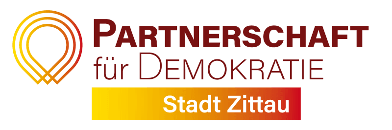 Logo der Partnerschaft für Demokratie Zittau